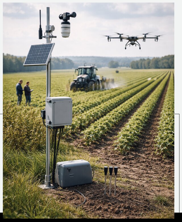 Разработка IoT мониторинга полей в Снежинске от 8833 р. | АвикейСнж